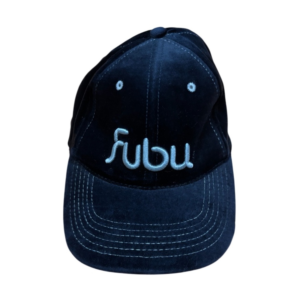 Y2K Fubu Velour Velvet Baseball Cap